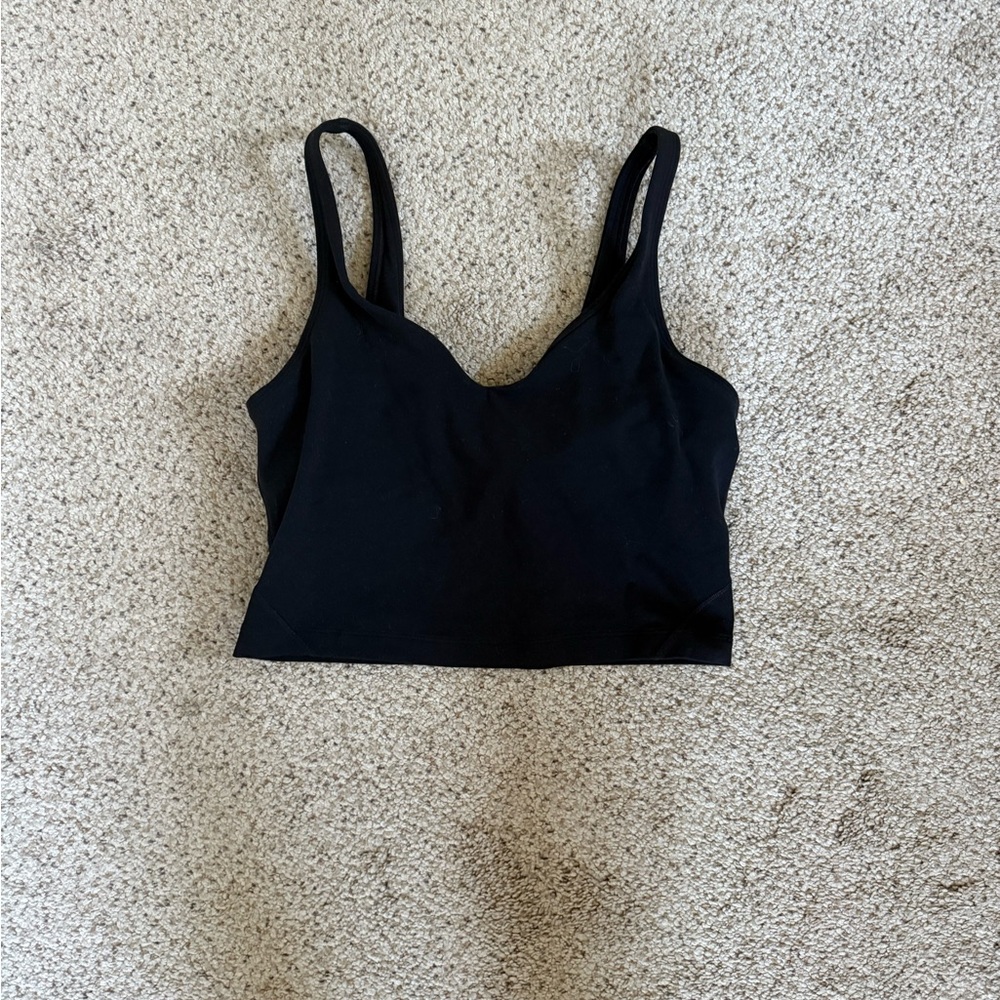 lululemon athletica Black Tank Top